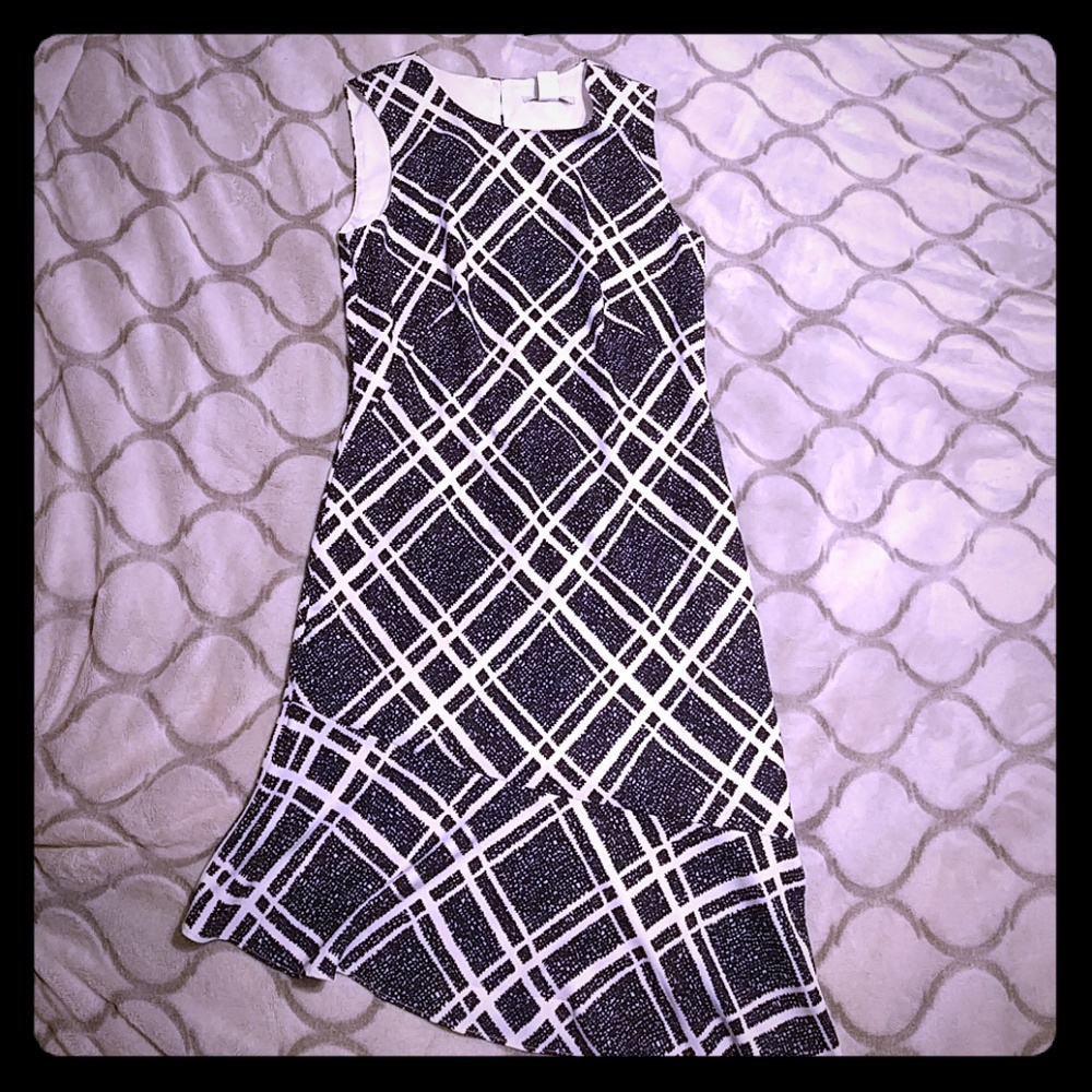 NWT!!! White house black market asymmetric dress